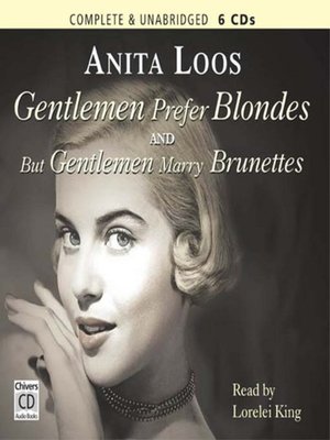 cover image of Gentlemen prefer blondes